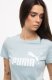 Puma Koszulka damska Puma ESS Logo Tee błękitna 586775 25 S 2