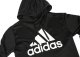 Adidas Dres męski adidas Terry Hooded Tracksuit czarny IP1610 S 12