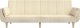 vidaXL 2-osobowa kanapa, 2 poduszki, kremowa, tapicerowana tkaniną 5