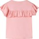 vidaXL Koszulka dziecięca, kolor średni róż, 104 2