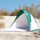 vidaXL Namiot plażowy, morska zieleń, 268x223x125 cm, tafta 185T 1