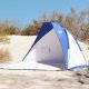 vidaXL Namiot plażowy, niebieski, 268x223x125 cm, tafta 185T 1