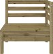 vidaXL Ogrodowa sofa 3-osobowa, impregnowane drewno sosnowe Lumarko! 5