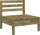 vidaXL Ogrodowa sofa 3-osobowa, impregnowane drewno sosnowe Lumarko! 6