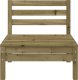 vidaXL Ogrodowa sofa 3-osobowa, impregnowane drewno sosnowe Lumarko! 7