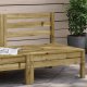 vidaXL Ogrodowa sofa bez podłokietników, impregnowana sosna 1
