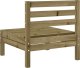 vidaXL Ogrodowa sofa bez podłokietników, impregnowana sosna 5