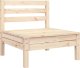 vidaXL Ogrodowa sofa 3-osobowa, lite drewno sosnowe 4