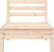 vidaXL Ogrodowa sofa 3-osobowa, lite drewno sosnowe 5