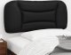 vidaXL Poduszka na wezgłowie, czarna, 80 cm, sztuczna skóra 1