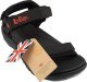 Lee Cooper Sandały damskie Lee Cooper czarne LCW-24-34-2615LA 37 6