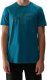 4f T-shirt męski 4F Koszulka regular z nadrukiem morska zieleń S 1