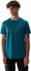 4f T-shirt męski 4F Koszulka regular z nadrukiem morska zieleń S 2