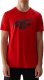 4f T-shirt męski 4F Koszulka regular z nadrukiem czerwony S 1