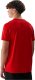 4f T-shirt męski 4F Koszulka regular z nadrukiem czerwony S 4