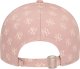 New Era New Era Wmns Monogram 9FORTY New York Yankees Cap 60434993 Różowe OSFM 2