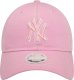 New Era New Era Wmns 9TWENTY League Essentials New York Yankees Cap 60434987 Różowe OSFM 1