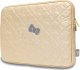 Etui Sourcing Hello Kitty Sleeve HKCSZPEKHBPD 14" gold/gold Zip PU Quilted Bows 1