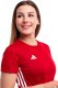 Adidas Koszulka damska adidas Tabela 23 Jersey czerwona HS0540 2XL 2