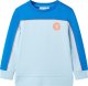 vidaXL Bluza dziecięca, jasnoniebieski i jaskrawoniebieski, 116 1