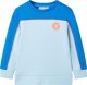 vidaXL Bluza dziecięca, jasnoniebieski i jaskrawoniebieski, 128 1