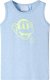 vidaXL Dziecięca koszulka bez rękawów, jasnoniebieski melanż, 116 1