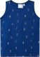 vidaXL Dziecięca koszulka bez rękawów, ciemnoniebieska, 140 1