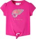 vidaXL Koszulka dziecięca z krótkimi rękawami, ciemnoróżowa, 140 1