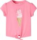 vidaXL Koszulka dziecięca z krótkimi rękawami, fluorescencyjny róż, 116 1