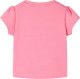 vidaXL Koszulka dziecięca z krótkimi rękawami, fluorescencyjny róż, 116 2