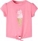 vidaXL Koszulka dziecięca z krótkimi rękawami, fluorescencyjny róż, 92 1
