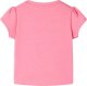 vidaXL Koszulka dziecięca z krótkimi rękawami, fluorescencyjny róż, 92 2