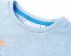 vidaXL Koszulka dziecięca z krótkimi rękawami, jasnoniebieski melanż, 140 3