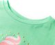vidaXL Koszulka dziecięca z krótkimi rękawami, jasnozielona, 140 3
