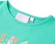 vidaXL Koszulka dziecięca z krótkimi rękawami, miętowa, 140 3