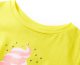 vidaXL Koszulka dziecięca z krótkimi rękawami, żółta, 128 3