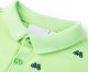 vidaXL Koszulka dziecięca z krótkimi rękawami, neonowa zieleń, 92 3