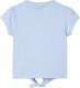 vidaXL Koszulka dziecięca, niebieska, 116 2