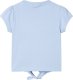 vidaXL Koszulka dziecięca, niebieska, 128 2