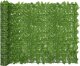 vidaXL Parawan balkonowy, zielone liście, 300x150 cm 2