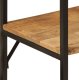 vidaXL Wieszak na ubrania, z półkami, 90x40x190 cm, mango i żelazo Lumarko! 4