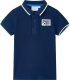 vidaXL Koszulka dziecięca polo, granatowa, 116 1