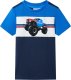 vidaXL Koszulka dziecięca z krótkimi rękawami, niebiesko-granatowa, 116 1