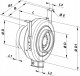 Vents INLINE CENTRIFUGAL FAN VENTS VKMZ 150 3