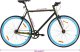 vidaXL Rower single speed, czarno-niebieski, 700c, 55 cm 8