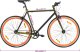 vidaXL Rower single speed, czarno-pomarańczowy, 700c, 59 cm 8