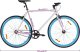 vidaXL Rower single speed, biało-niebieski, 700c, 59 cm 9