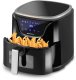 Frytkownica beztłuszczowa Berdsen Air fryer BD-652 czarno-srebrna	 18