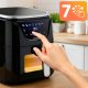 Frytkownica beztłuszczowa Berdsen Air fryer BD-652 czarno-srebrna	 20