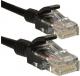 4World RJ-45/RJ-45, kat.5e, U/UTP, czarny, 0.5m (10328) 1